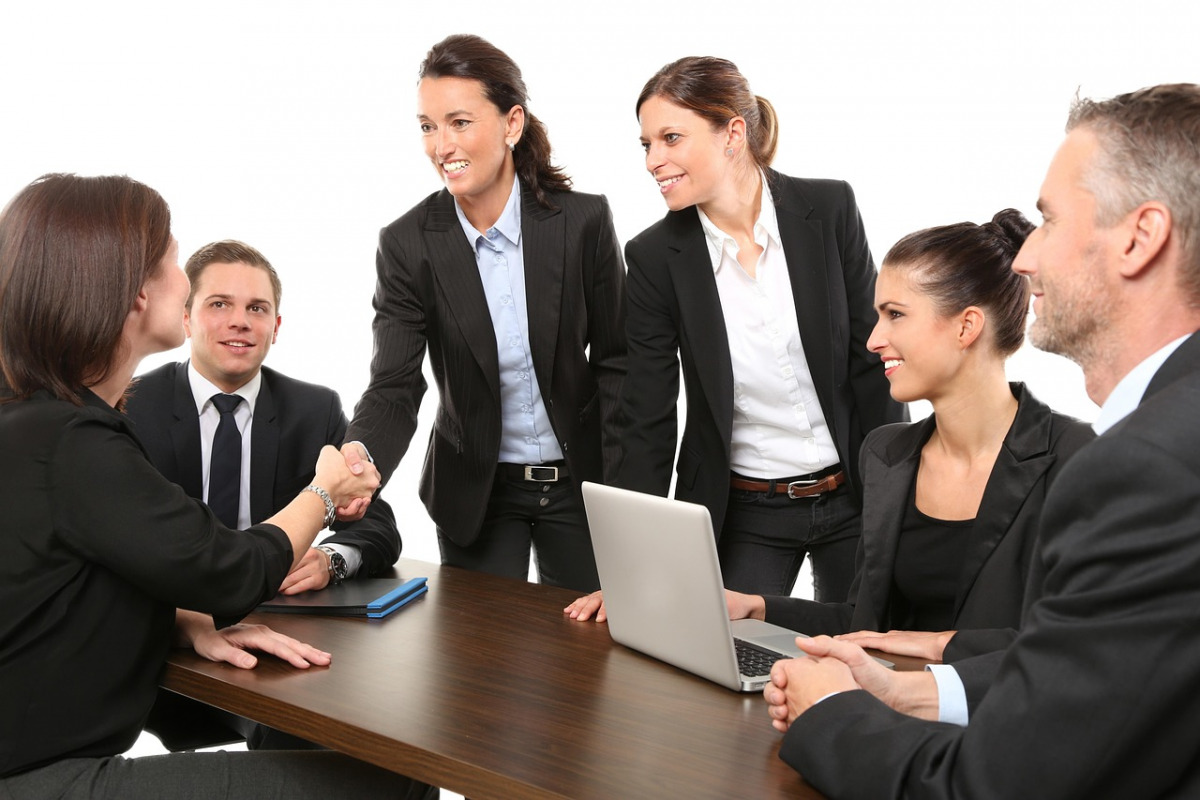 environmental consultants team meeting